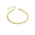 Pulseira Elos de Gota - Banho de Ouro 18k - comprar online