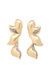 Brinco Duplo Florescer - Banho de Ouro 18k - comprar online