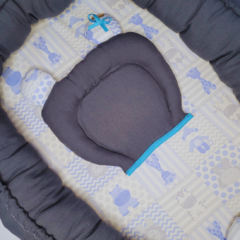 Niditos de contención Gris con Azul en internet