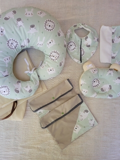 Set de Lactancia - Verde Agua - comprar online