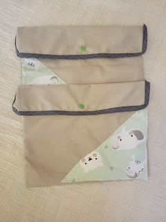 Set de Lactancia - Verde Agua - Diehany Confecciones