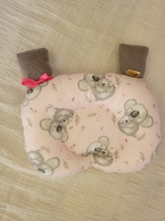 Set de Lactancia - Rosa con ositos gris