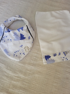Set de Lactancia - Blanco con Azul en internet