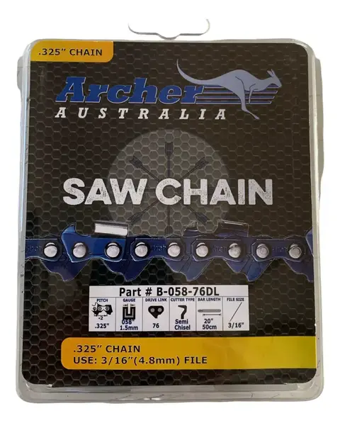 CADENAS BLISTER 325 058 76DL PARA BARRA 20" MOT 52 (B-058-76DL)