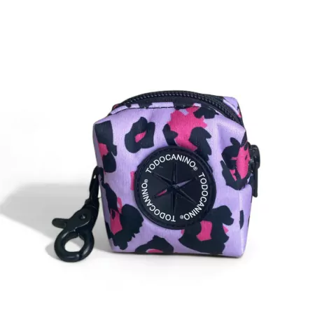 Poop Bag Holder Leopard