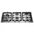 ANAFE A GAS DE ACERO INOX SEGMENTO DE 90 CMS (GMA9522X) en internet
