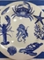 Decalque Mar Azul Escuro - PORCELANA