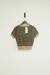 BLUSA CROPPED TRICOT LISTRADA DECOTE QUADRADO - IMPERIO ESTUDIO na internet