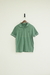 CAMISA POLO MASCULINA TEXTURIZADA VERDE - VILA ROMANA - Bazar Amparo pela Vida!