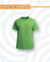 CAMISETA BÁSICA LISA VERDE BABY LOOK - AMPARO PELA VIDA