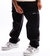 Calça Cargo Sarja Fire Reta (Preta)