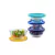 Juego de 4 Botaneros, toppers con Tapa colores - comprar en línea