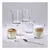 DOVIA JUEGO DE 6 VASOS OF DE 290 ML ( No publicado)