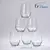FLORIDA JUEGO DE 6 VASOS DOS DE 400 ML