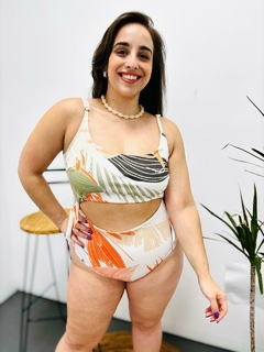 Corpiño Obi (Estampado Beige)