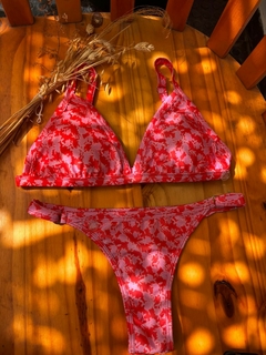 Corpiño Giorgia (Rojo y Rosa)