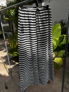 Pantalon Abigail (Blanco y Negro)