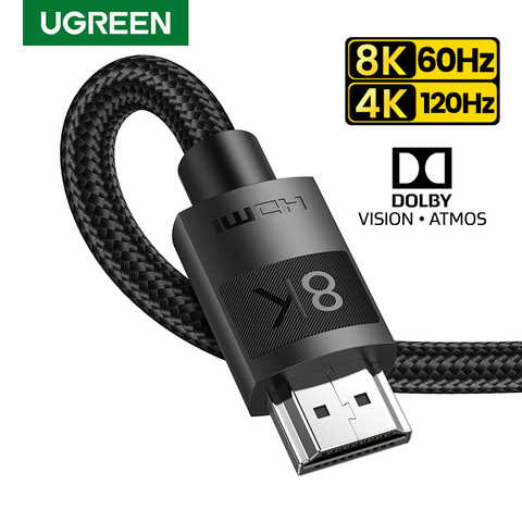 UGREEN Cabo HDMI Ultra-Alta Velocidade 8K/60Hz 4K/120Hz - comprar online
