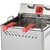 Fritadeira industrial Marchesoni FT.2.25 25L inox 220V 5000W - comprar online