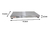 Pista quente mesa aquecida 57x32cm Tita 220V 500W aço inox na internet