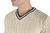 Suéter tricot tranças gola v - La Pierre Vivante