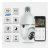 Câmera Segurança IP 360 Lâmpada Wi-fi Visão Noturna Áudio Hd Kapbom G4-5 - comprar online