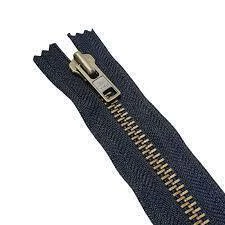 Cierre bronce fijo de 14 cm - comprar online