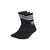 Meia Adidas Training 3 Pares Alto Preto Unissex - comprar online