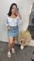 Cropped floral na internet
