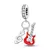 Berloque Guitarra vermelha e Nota Musical