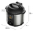 Panela De Pressão Elétrica Electrolux 6l Inox - Preta - comprar online