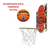 Cesta De Basquete Tabela Basketball Madeira Com Aro De Ferro na internet