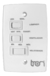 Ventilador De Teto Silencioso Búzios Max Led 110v Tron - loja online