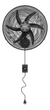 Ventisol Ventilador De Parede Monta Fácil 50cm Preto