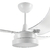 Ventilador De Teto Led Branco Transparente 110v Tron - comprar online