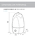 Umidificador De Ar Fresh Br Bivolt - Suggar - comprar online