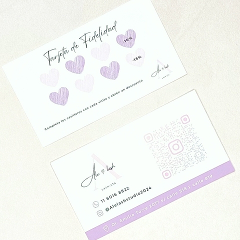 Tarjetas fidelidad - comprar online