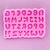 Molde silicona letras mayúsculas n°7 - comprar online