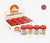 Colorante en pasta Fleibor Rojo M - comprar online