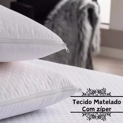 Kit 2 Capas Para Travesseiro Impermeavel Matelado Com Zíper - comprar online