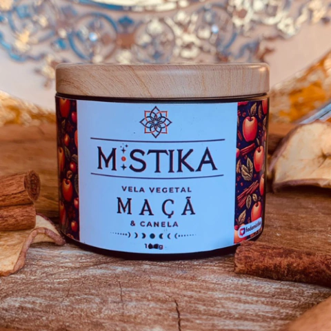 Vela Maçã com Canela 100g
