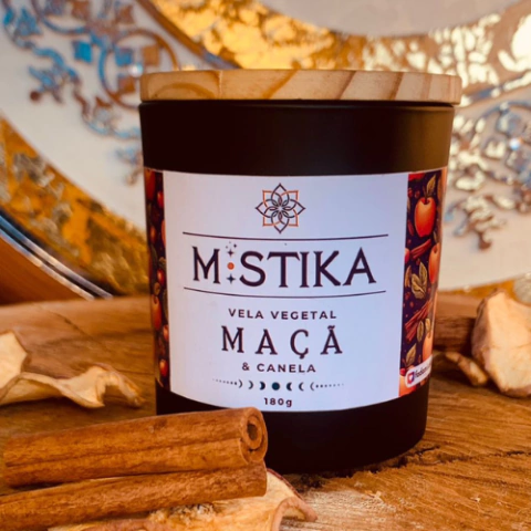 Vela Maçã com Canela 180g