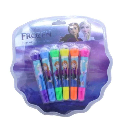 MARCADORES CON SELLITOS - FROZEN