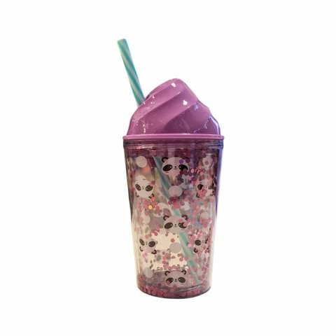 VASO GLITTER CON SORBETE - comprar online