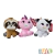 PELUCHE - UNICORNIO PEREZOSO Y VACA
