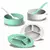 Kit Alimentação Bebê Pratinhos + Potinhos + Colheres Infantil 6 Peças - loja online