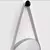 Espelho Adnet 30 cm Redondo Decorativo Alça de Couro + Pino Pendurador - loja online