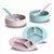 Kit Alimentação Bebê Pratinhos + Potinhos + Colheres Infantil 6 Peças na internet