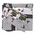 KIT 01 Jogo de Cozinha Tergal 08 Peças com Cortina Estampado - loja online