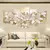 Quadros Decorativo 5 peças Flores Lírio Decoração Casa Variedades Sala Quarto - loja online